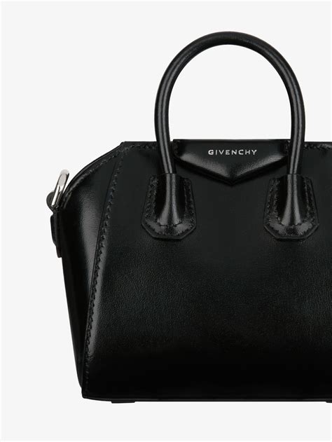 givenchy black micro antigona bag|givenchy antigona small sale.